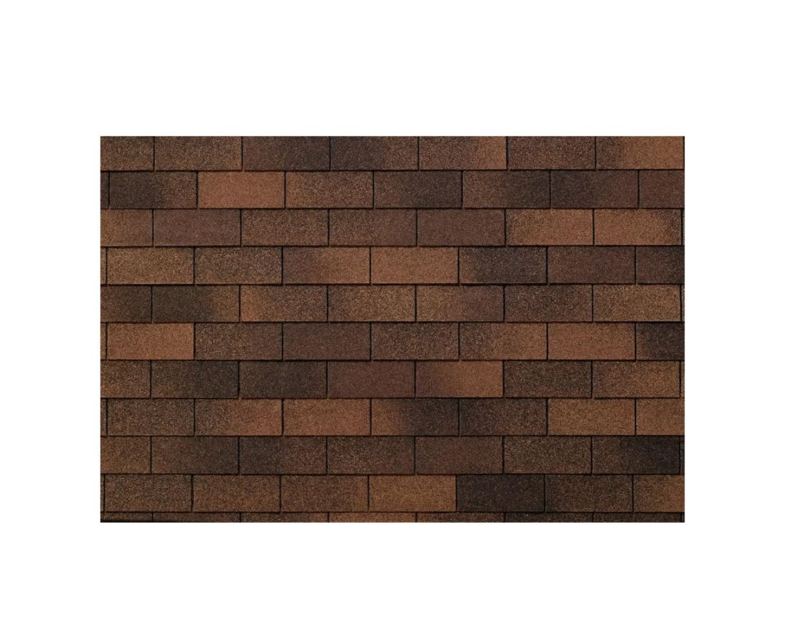 შინგლი მართკუთხედი, ყავისფერი ECO ROOF RECTANGULAR — შინგლი